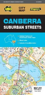 Canberra Suburban Streets Map 259 41st Ed - UBD Gregory's