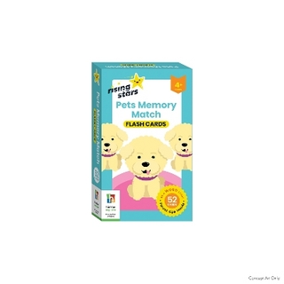 Rising Stars Pets Memory Match Flash Cards