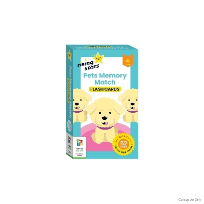 Rising Stars Pets Memory Match Flash Cards - Hinkler Pty Ltd