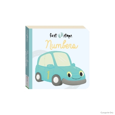 First Steps Numbers Board Book - Hinkler Pty Ltd