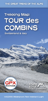 Trekking Map: Tour des Combins - Andrew McCluggage