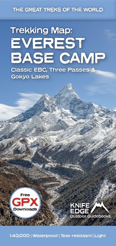 Everest Base Camp Trekking Map - Andrew McCluggage