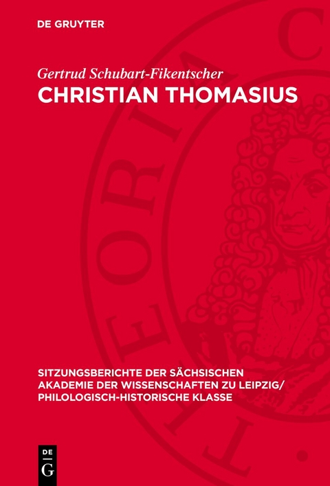 Christian Thomasius - Gertrud Schubart-Fikentscher