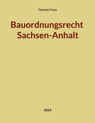 Bauordnungsrecht Sachsen-Anhalt