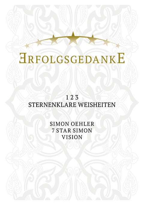 Erfolgsgedanke - Simon Oehler