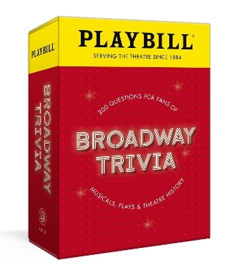 Playbill Broadway Trivia -  Playbill