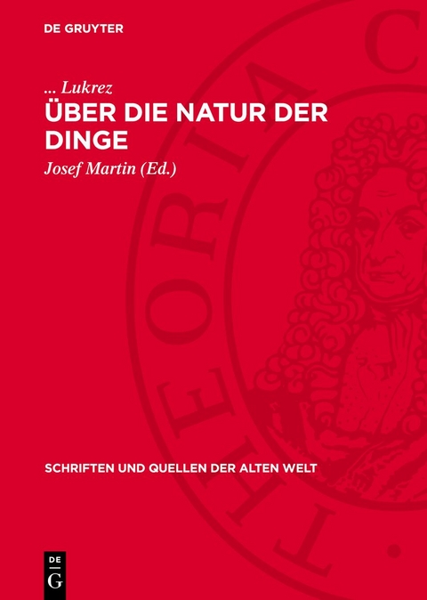 &Uuml;ber die Natur der Dinge - ... Lukrez