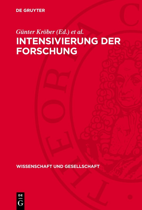 Intensivierung der Forschung - 