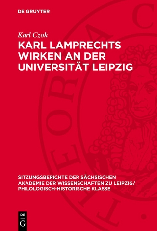 Karl Lamprechts Wirken an der Universität Leipzig