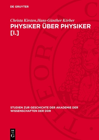 Physiker über Physiker [I.]
