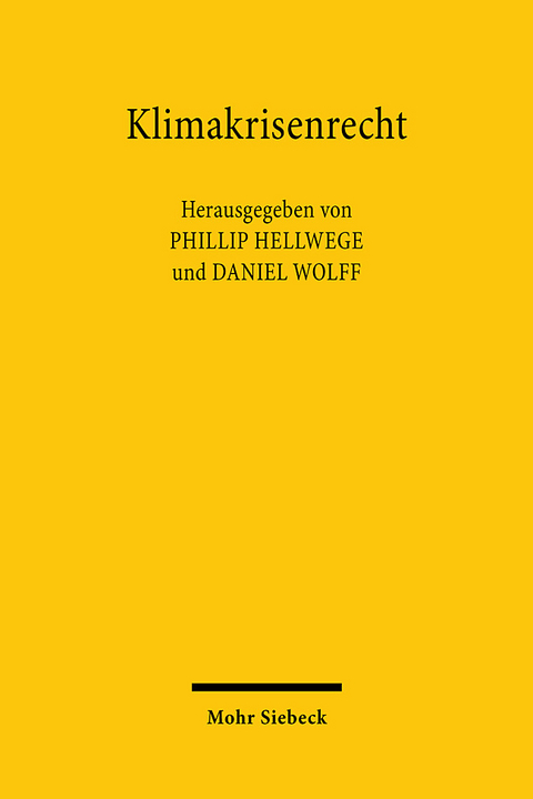 Klimakrisenrecht - 