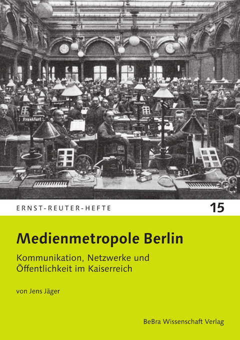 Medienmetropole Berlin - Jens J&auml;ger