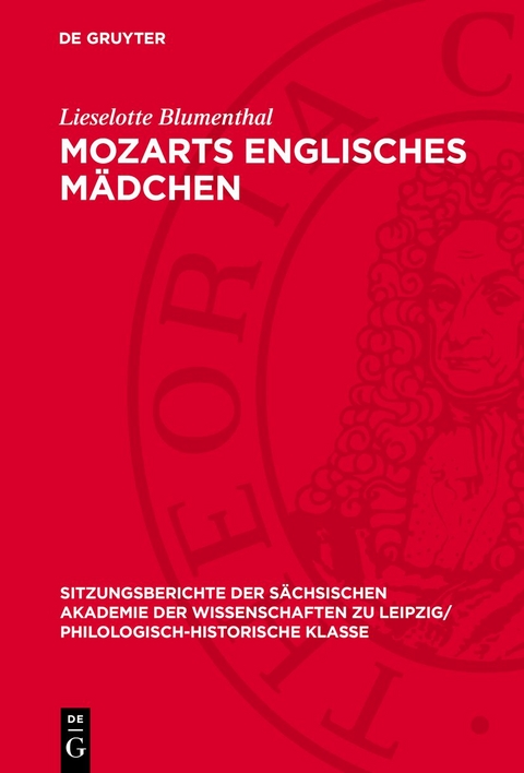 Mozarts englisches M&auml;dchen - Lieselotte Blumenthal