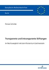Transparente und intransparente Stiftungen - Florian Sch&uuml;tte