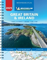 Great Britain & Ireland 2025 - Mains Roads Atlas (A4-Spiral) - Michelin