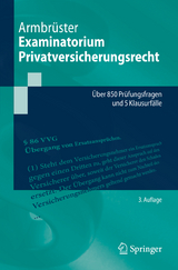 Examinatorium Privatversicherungsrecht - Christian Armbr&uuml;ster