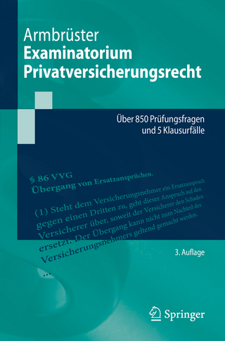 Examinatorium Privatversicherungsrecht