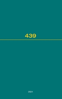 Recueil des cours, Collected Courses, Tome 439 -  Hague Academy of International Law