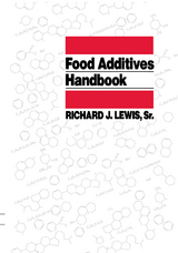 Food Additives Handbook - Richard J. Lewis