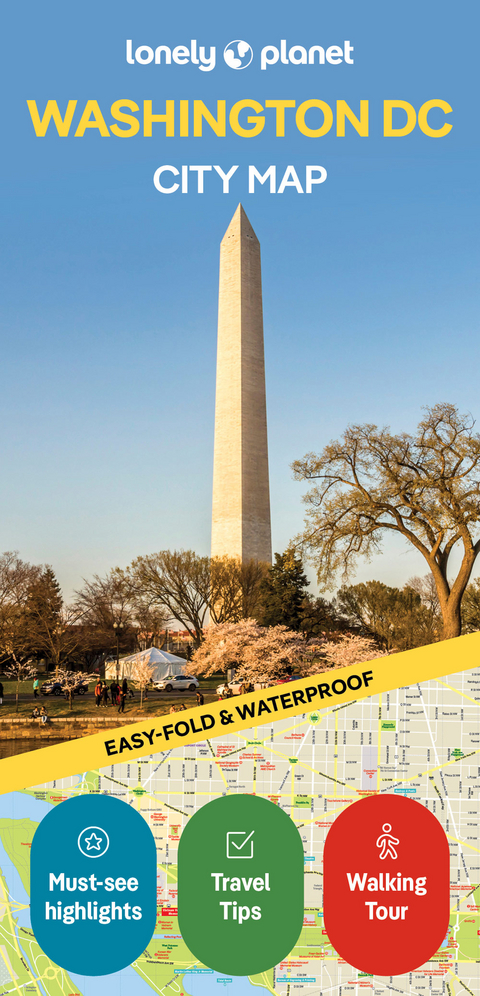 Lonely Planet Washington DC City Map -  Lonely Planet