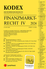 KODEX Finanzmarktrecht Band IV 2024 - 