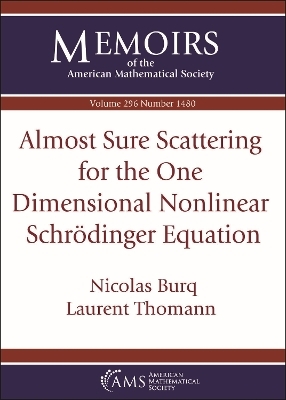 Almost Sure Scattering for the One Dimensional Nonlinear Schrodinger Equation