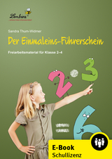 Der Einmaleins-F&uuml;hrerschein - Sandra Thum-Widmer