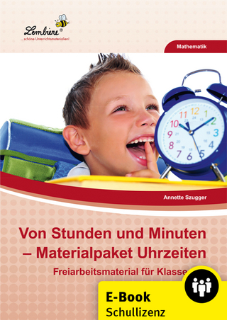 Von Stunden und Minuten: Materialpaket Uhrzeiten