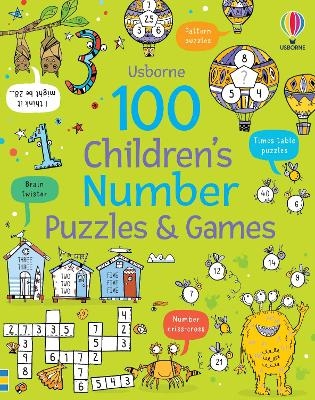 100 Children's Number Puzzles and Games - Phillip Clarke