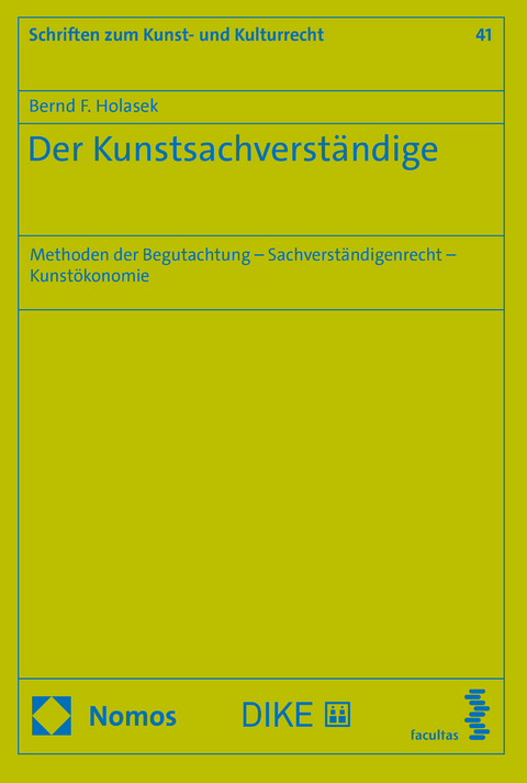 Der Kunstsachverst&auml;ndige - Bernd F. Holasek