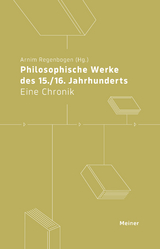 Philosophische Werke des 15./16. Jahrhunderts - 