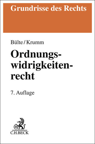 Ordnungswidrigkeitenrecht