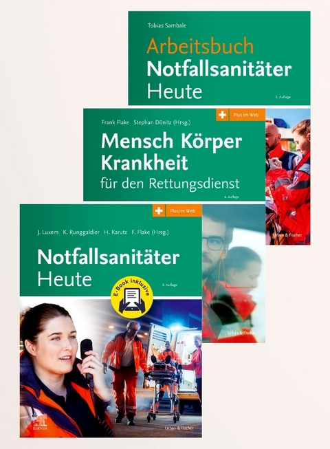 Notfallsanitäter Lernpaket + Arbeitsbuch - Tobias Sambale