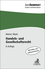 Handels- und Gesellschaftsrecht - Maties, Martin; Wank, Rolf