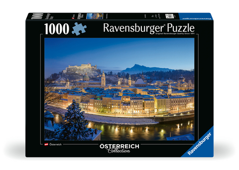 Ravensburger Puzzle 12000373 - Salzburger Abendstimmung - 1000 Teile Puzzle f&uuml;r Erwachsene und Kinder ab 14 Jahren