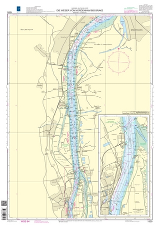 Die Weser von Nordenham bis Brake