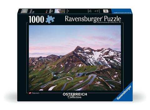 Ravensburger Puzzle 12000352 - Gro&szlig;glockner Hochalpenstra&szlig;e - 1000 Teile Puzzle f&uuml;r Erwachsene und Kinder ab 14 Jahren