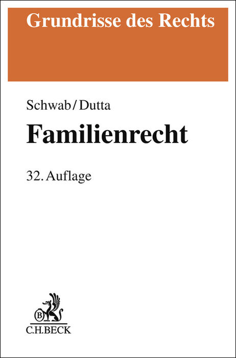 Familienrecht - Dieter Schwab, Anatol Dutta