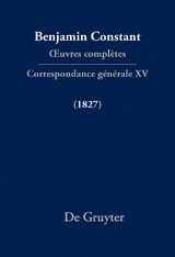 Correspondance g&eacute;n&eacute;rale 1827 - 