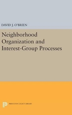 Neighborhood Organization and Interest-Group Processes - David J. O'Brien