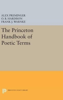 The Princeton Handbook of Poetic Terms - 