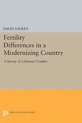 Fertility Differences in a Modernizing Country - David Yaukey