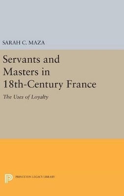 Servants and Masters in 18th-Century France