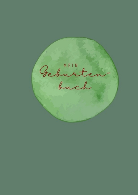 Edition Aroma - Geburtenbuch / Geburtenbuch_Edition_Aroma - K&auml;the K&uuml;ste