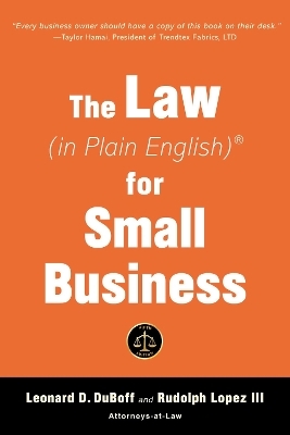 Law (in Plain English) for Small Business (Sixth Edition)
