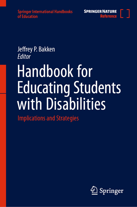 Handbook for Educating Students with Disabilities - 
