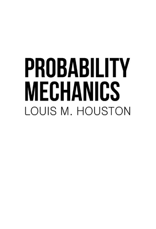 Probability Mechanics