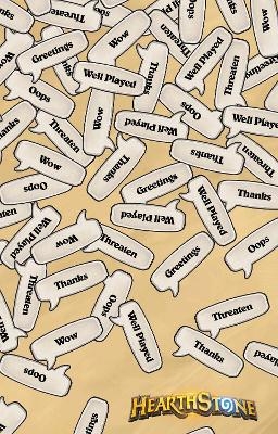 Hearthstone: Emote Journal -  Blizzard Entertainment