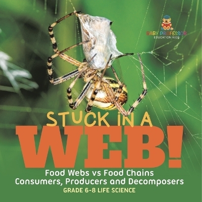 Stuck in a Web! Food Webs vs Food Chains Consumers, Producers and Decomposers Grade 6-8 Life Science -  Baby Professor