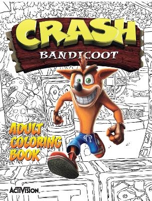 Crash Bandicoot Adult Coloring Book -  Activision